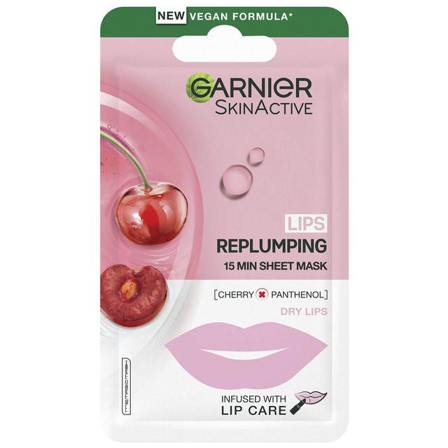 Garnier SkinActive Moisture Bomb Cherry Lip Mask 5g on Productcaster.