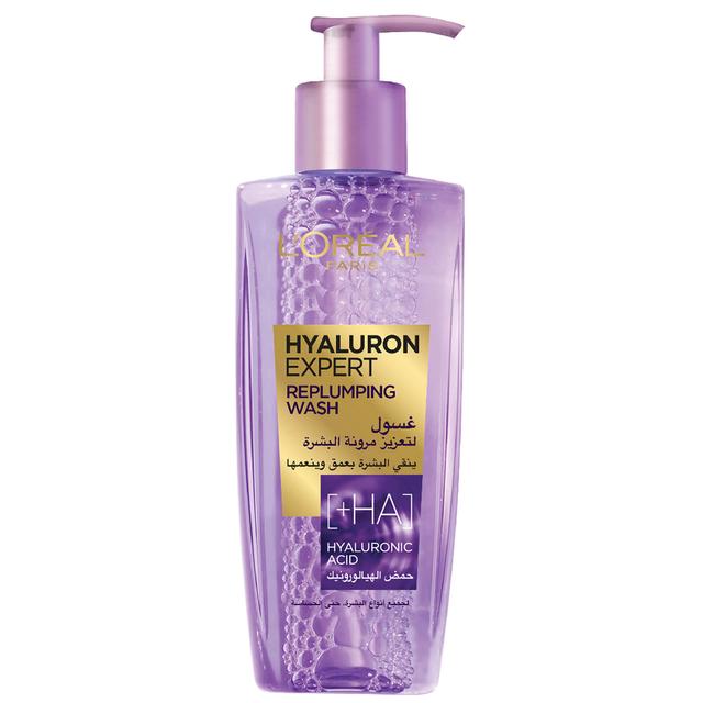 L'Oréal Paris Hyaluron Expert Replumping Face Wash with Hyaluronic Acid 200ml on Productcaster.