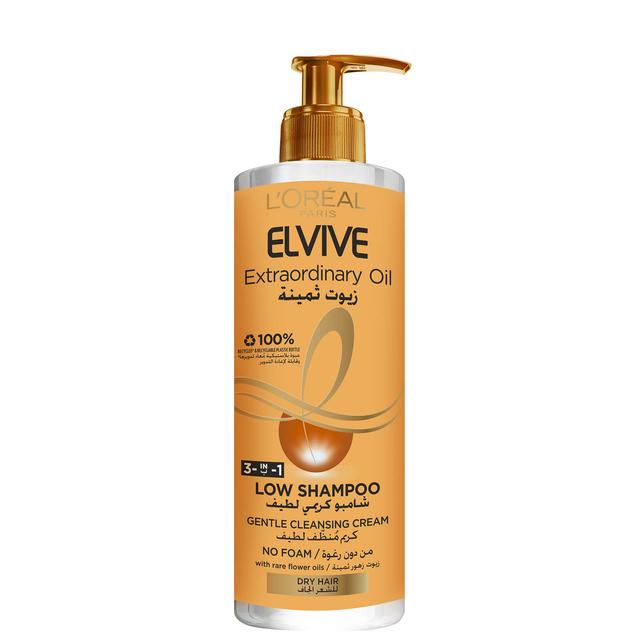 L'Oréal Paris Elvive 3-in-1 Extraordinary Oil Low Nourishing Shampoo 400ml on Productcaster.