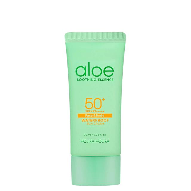 Holika Holika Aloe Soothing Essence Waterproof Sun Cream SPF50+ on Productcaster.