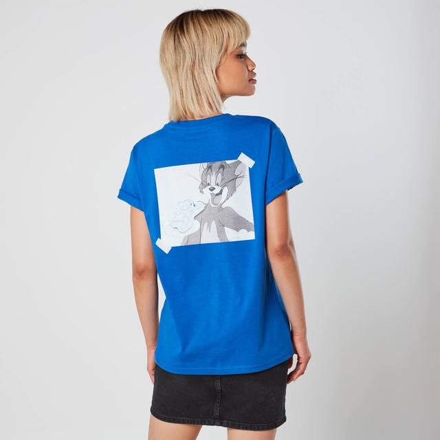 Tom & Jerry Photo Moment Women's T-Shirt - Blue - M - Blue on Productcaster.