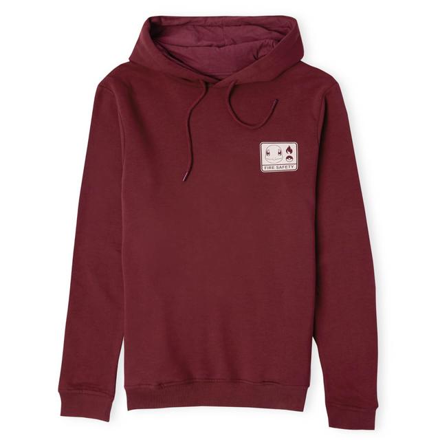 Sudadera con capucha unisex Pokémon Woodland Fire Safety - Borgoña - XXL - Burgundy on Productcaster.