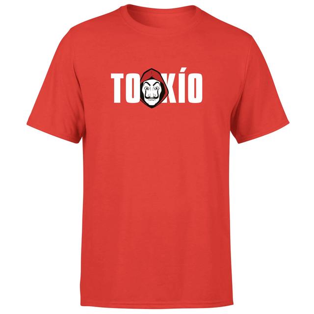 Camiseta para hombre Money Heist Tokio - Rojo - M - Rojo on Productcaster.