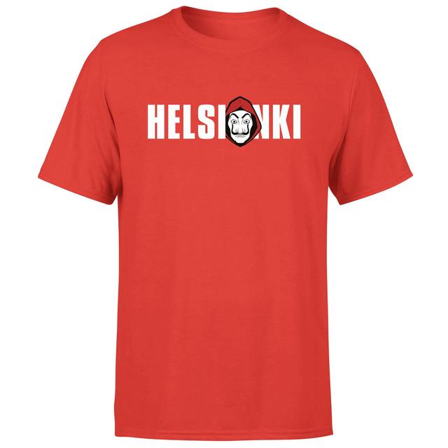 Camiseta de Money Heist Helsinki para hombre - Rojo - M - Rojo on Productcaster.