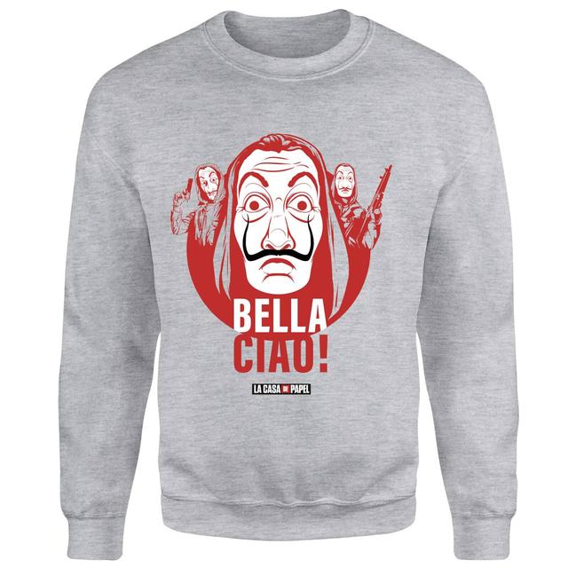 Sudadera Bella Ciao de Money Heist - Gris - XXL - Grey on Productcaster.