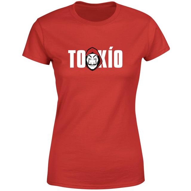 Camiseta para mujer de Money Heist Tokio - Rojo - XXL - Rojo on Productcaster.