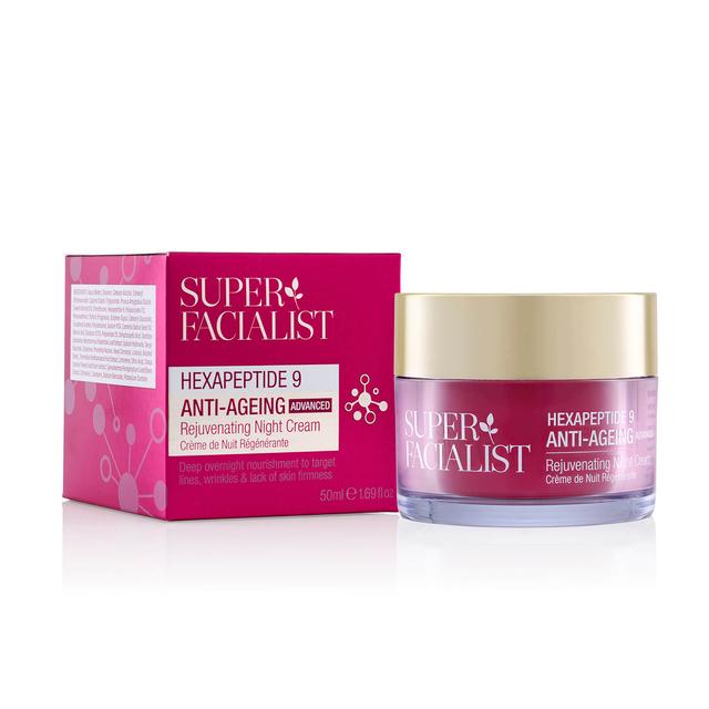 Super Facialist Hexapeptide 9 Anti-Ageing Advanced Rejuvenating Night Cream - 50ml on Productcaster.