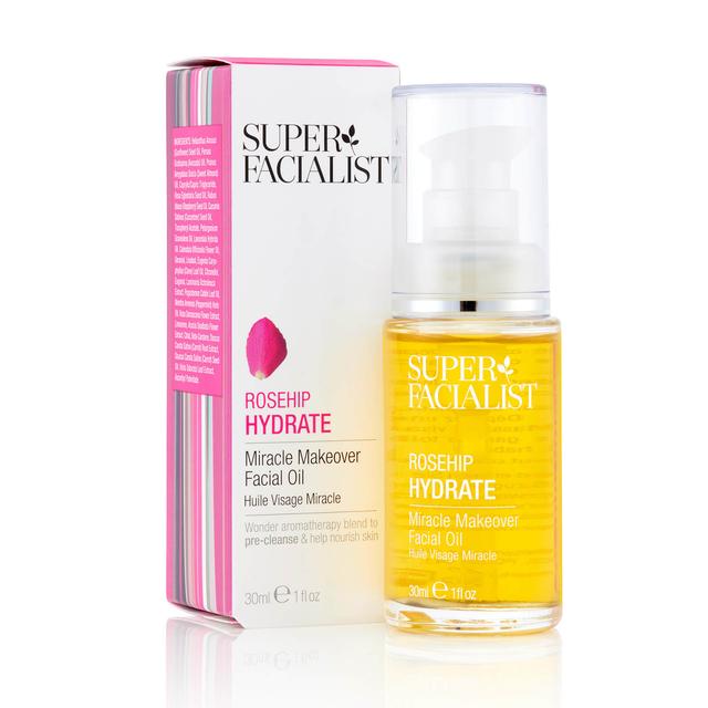 Super Facialist Rosehip Hydrate Miracle Makeover Facial Oil - 30ml on Productcaster.