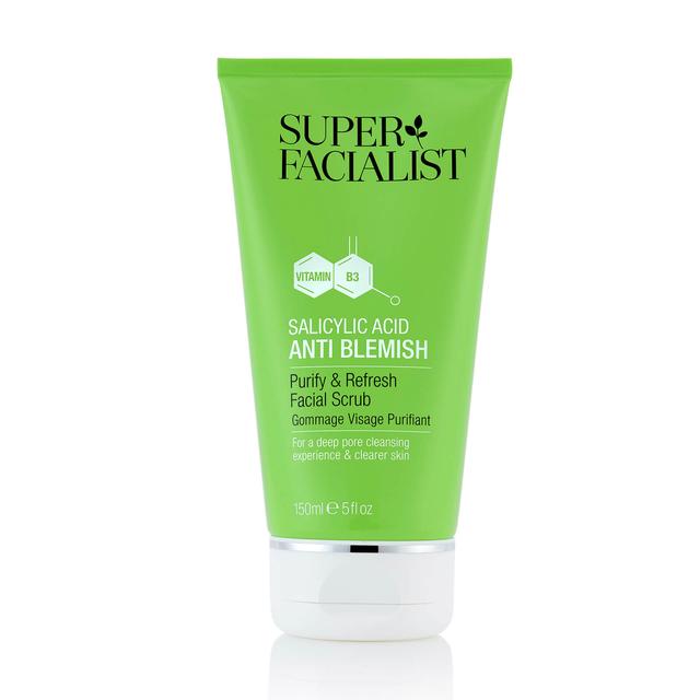 Super Facialist Salicylic Acid Anti Blemish Purify & Refresh Facial Scrub - 150ml on Productcaster.