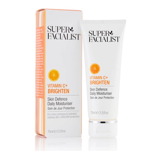 Super Facialist Vitamin C+ Brighten Skin Defence Daily Moisturiser - 75ml on Productcaster.