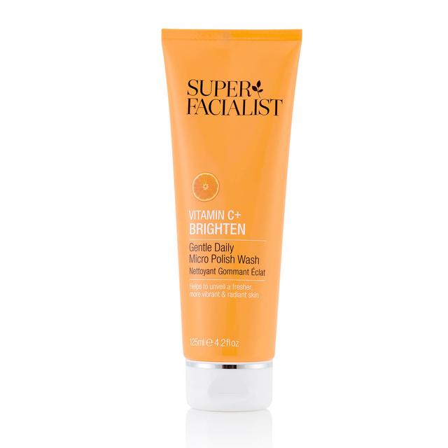 Super Facialist Vitamin C+ Brighten Daily Gentle Micro Polish Wash - 125ml on Productcaster.