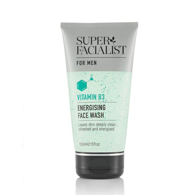 Super Facialist for Men Vitamin B3 Energising Face Wash - 150ml on Productcaster.