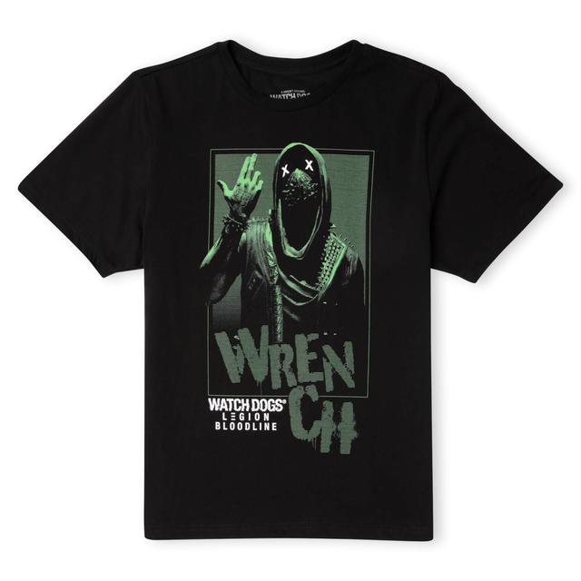 Camiseta Legion Wrench para hombre de Watch Dogs - Negro - S - Negro on Productcaster.