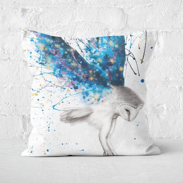 The Spirit Owl Square Cushion - 40x40cm - Soft Touch on Productcaster.