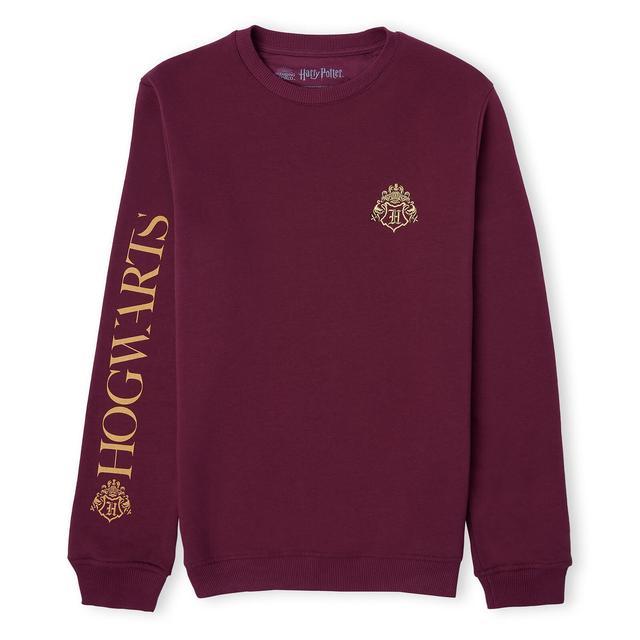 Harry Potter Hogwarts Signature Unisex Jumper - Burgundy - XXL - Burgundy on Productcaster.