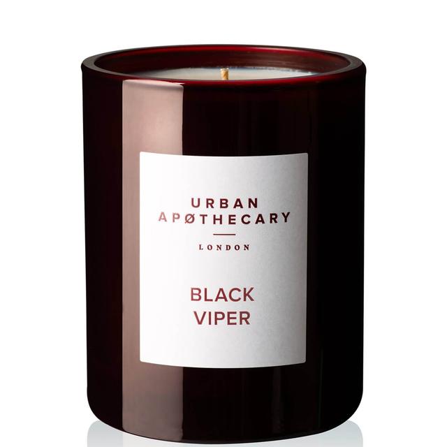 Urban Apothecary Black Viper Luxury Candle 300g Red on Productcaster.