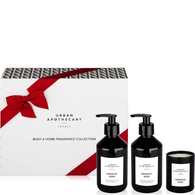 Urban Apothecary Oriental Noir Body + Home Collection - 300ml Wash, Lotion and 70g Candle Black on Productcaster.