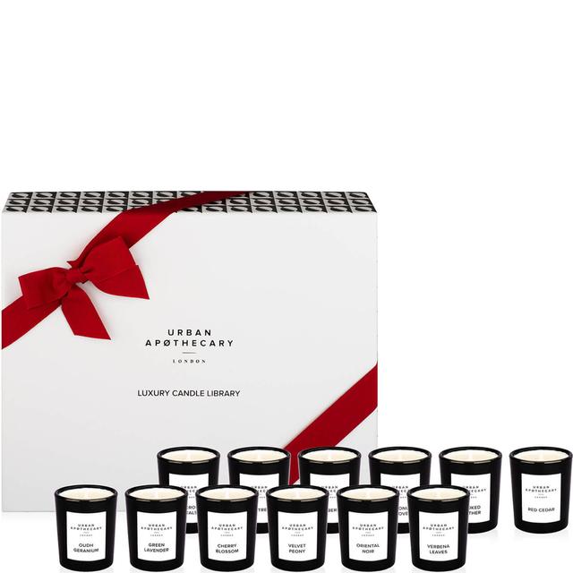 Urban Apothecary 12 Piece Luxury Candle Library 35g Black on Productcaster.