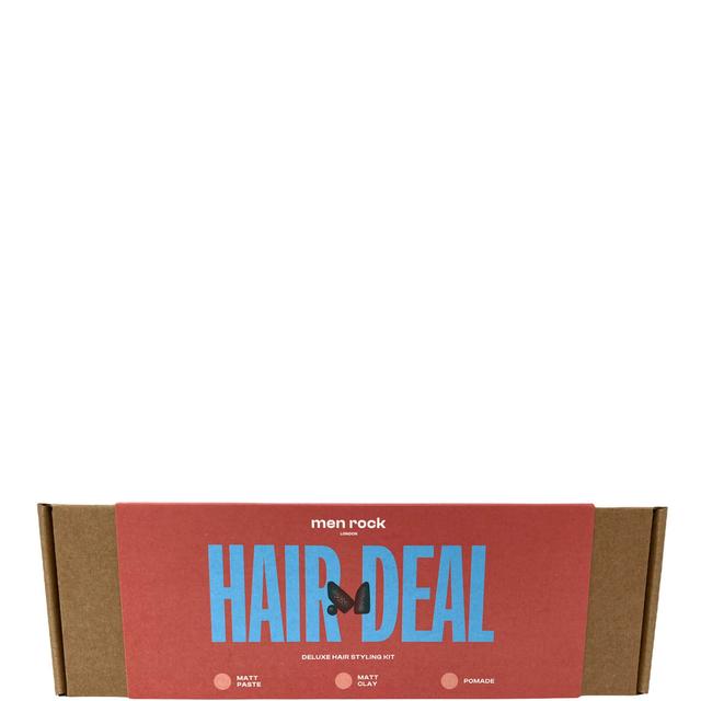 Men Rock Hair Styling Gift Set - Deluxe (Worth £18.00) on Productcaster.