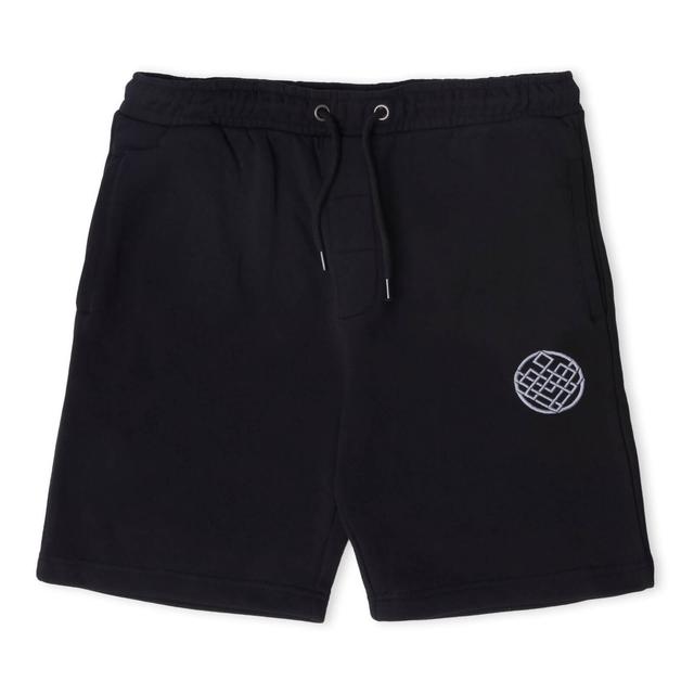 Shang-Chi Icon Unisex Jog Shorts - Black - L - Black on Productcaster.