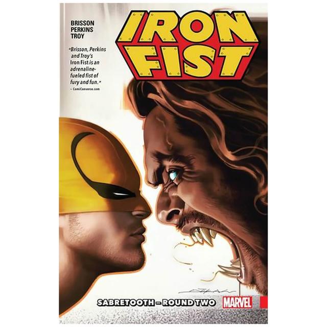 Marvel Comics Iron Fist Trade Paperback Vol 02 Sabretooth Round Two Graphic Novel on Productcaster.