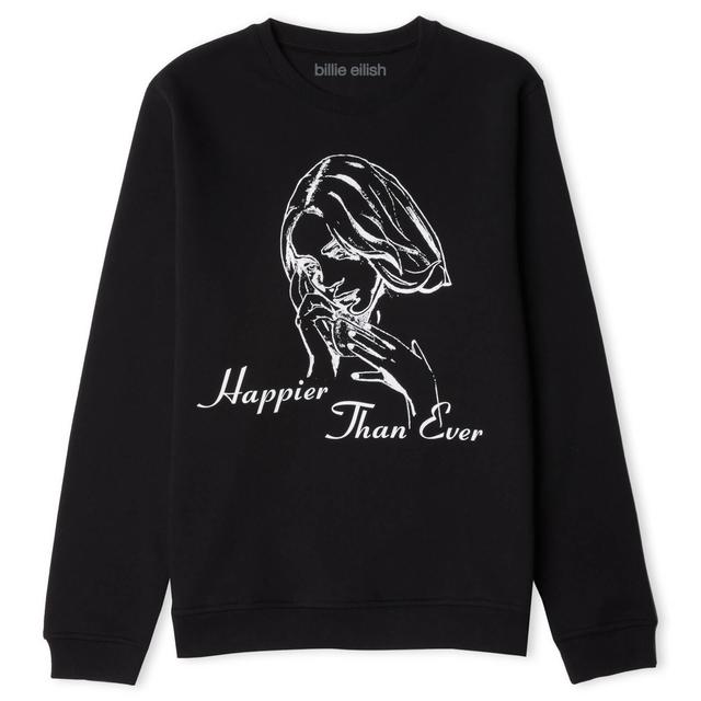 Sudadera Happier Than Ever de Billie Eilish - Negro - S - Negro on Productcaster.