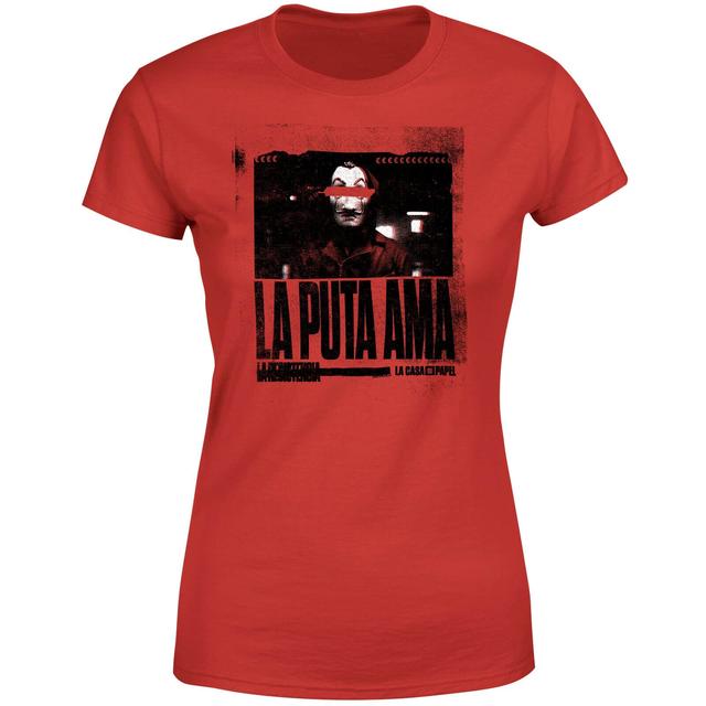 Camiseta The Boss de Money Heist para mujer - Rojo - XL - Rojo on Productcaster.