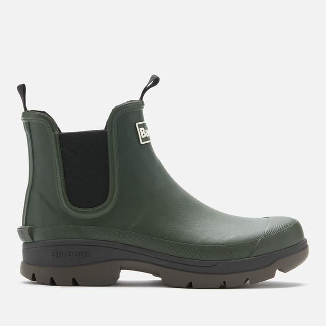 Barbour Men's Nimbus Rubber Chelsea Boots - Olive - UK 9 on Productcaster.