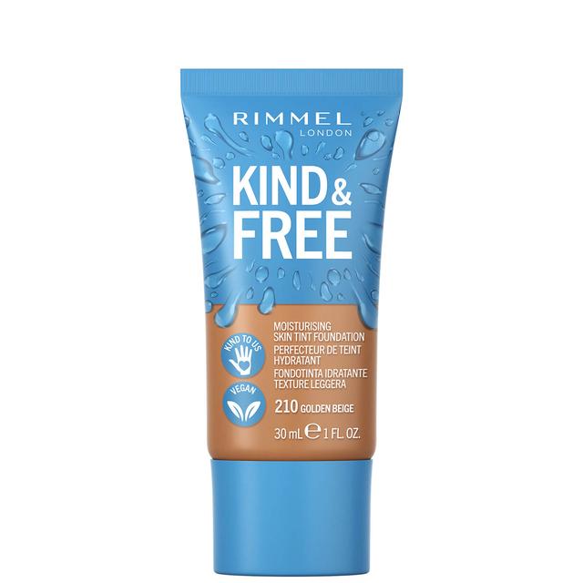 Rimmel Kind and Free Skin Tint Moisturising Foundation 30ml (Various Shades) - Golden Beige on Productcaster.