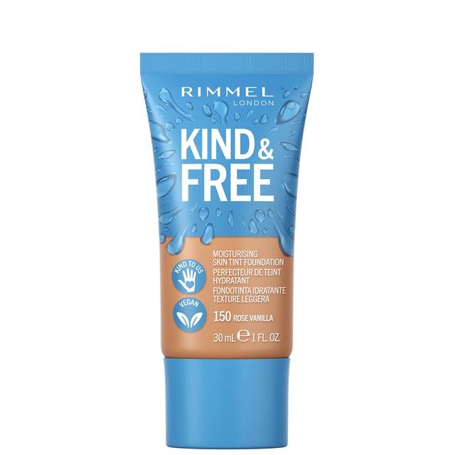 Rimmel Kind and Free Skin Tint Moisturising Foundation 30ml (Various Shades) - Rose Vanilla on Productcaster.