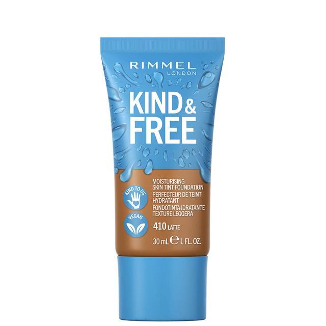 Rimmel Kind and Free Skin Tint Moisturising Foundation 30ml (Various Shades) - Latte on Productcaster.