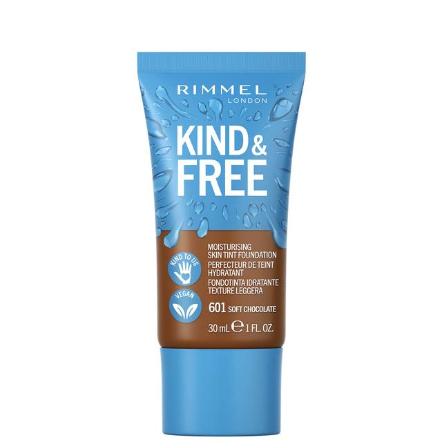 Rimmel Kind and Free Skin Tint Moisturising Foundation 30ml (Various Shades) - Soft Chocolate on Productcaster.