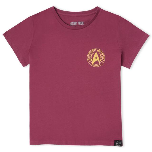 Camiseta Star Trek Starfleet Commander para mujer - Borgoña - XL - Burgundy on Productcaster.