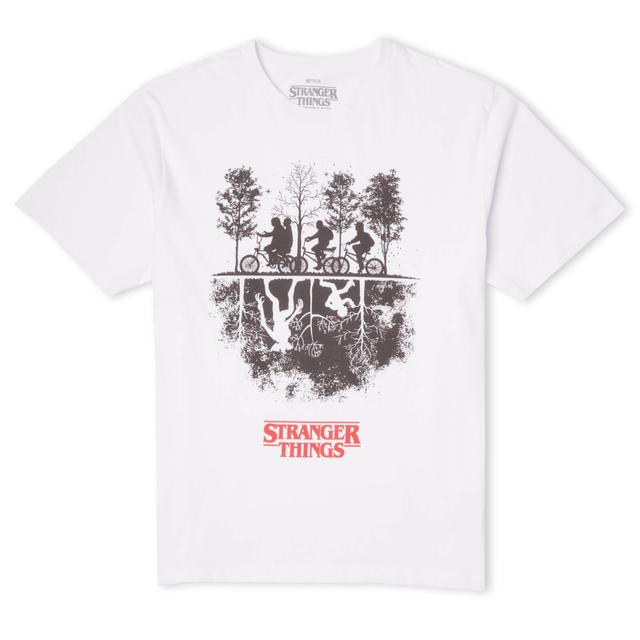 Camiseta Upside Down de Stranger Things para hombre - Blanco - M - Blanco on Productcaster.