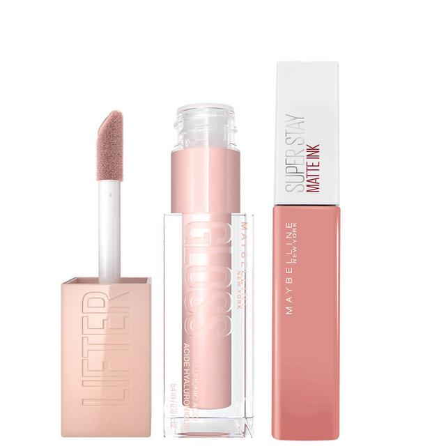 Maybelline Lifter Gloss and Superstay Matte Ink Lipstick Bundle (Various Shades) - 60 Poet on Productcaster.