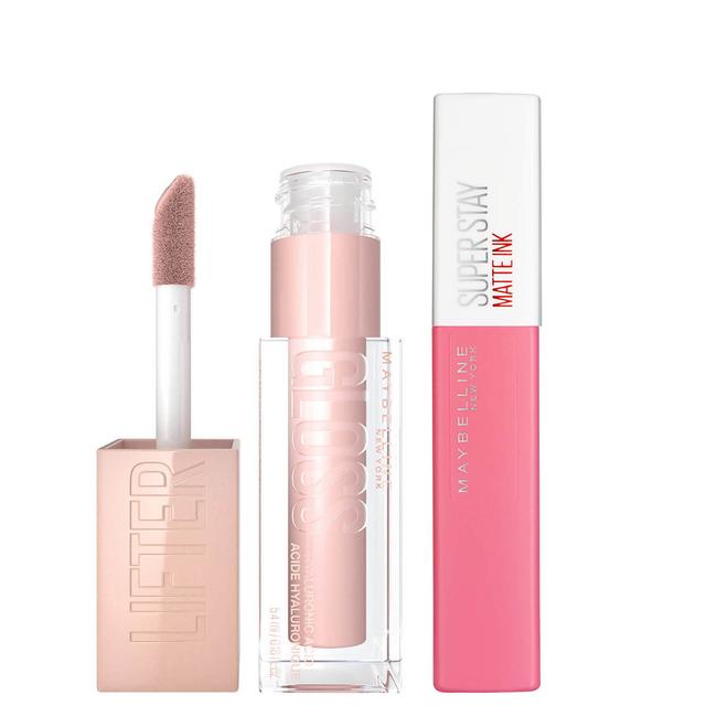 Maybelline Lifter Gloss and Superstay Matte Ink Lipstick Bundle (Various Shades) - 15 Lover on Productcaster.