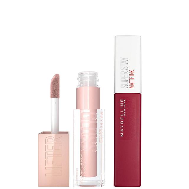 Maybelline Lifter Gloss and Superstay Matte Ink Lipstick Bundle (Various Shades) - 50 Voyager on Productcaster.