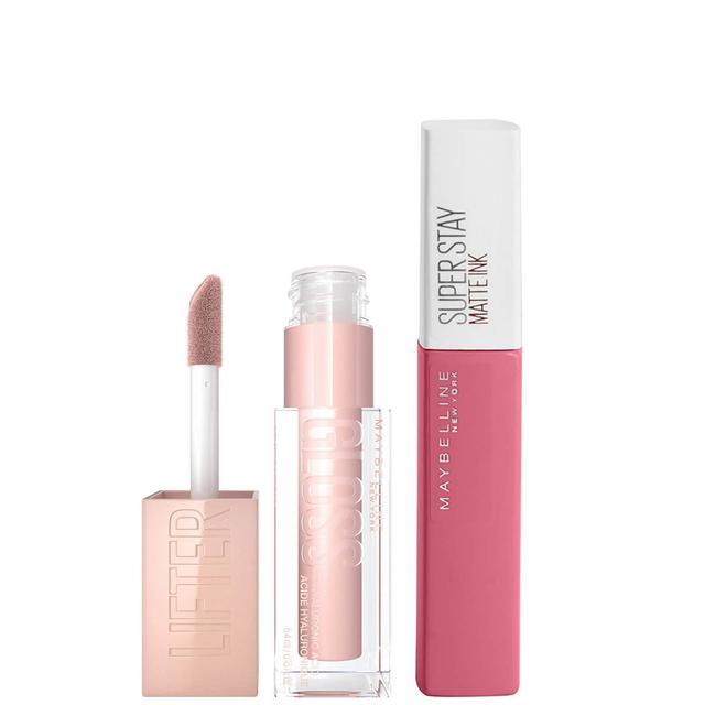 Maybelline Lifter Gloss and Superstay Matte Ink Lipstick Bundle (Various Shades) - 125 Inspirer on Productcaster.