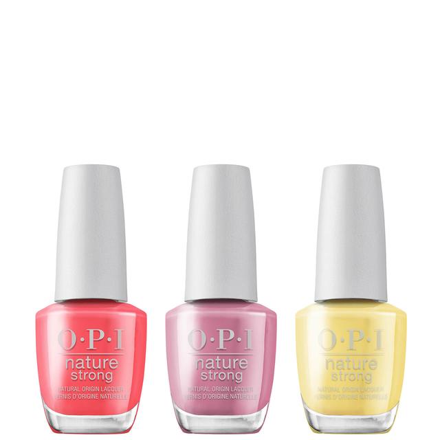 OPI Nature Strong Natural Vegan Nail Polish Trio (Various Colours) - Flowers on Productcaster.