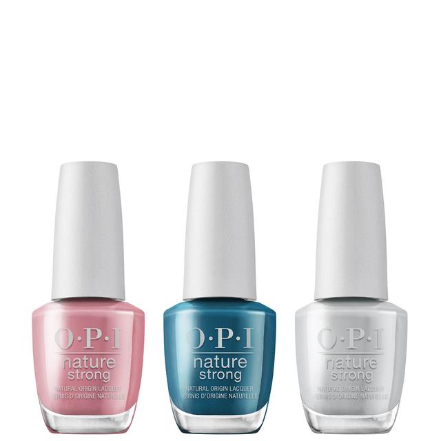 OPI Nature Strong Natural Vegan Nail Polish Trio - Earth on Productcaster.