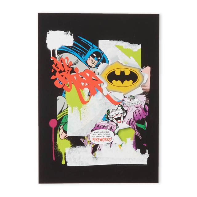 Lámina Artística Batman Collage Giclee - A4 - Print Only on Productcaster.