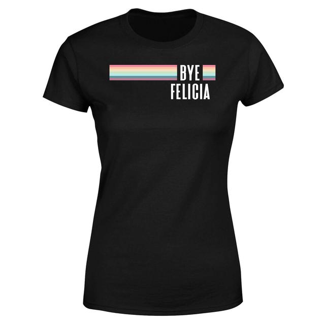 Bye Felicia Rainbow Women's T-Shirt - Black - XL - Schwarz on Productcaster.