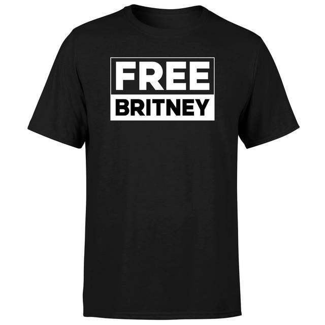 Straight Outta Free Britney Men's T-Shirt - Black - XL - Schwarz on Productcaster.