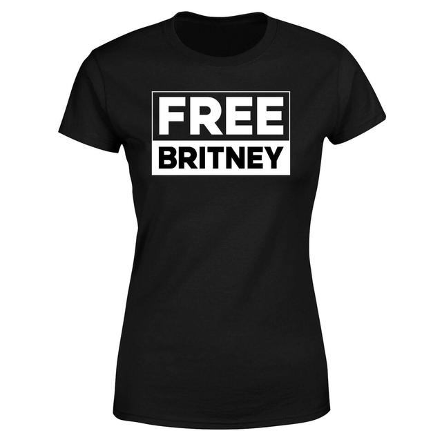 Straight Outta Free Britney Women's T-Shirt - Black - XXL - Schwarz on Productcaster.