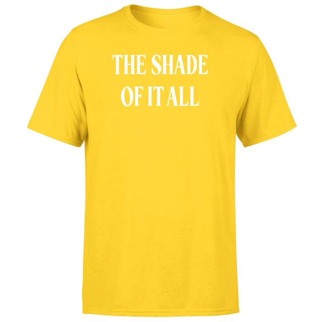 Drag Race The Shade Of It All Men's T-Shirt - Yellow - L - Gelb on Productcaster.