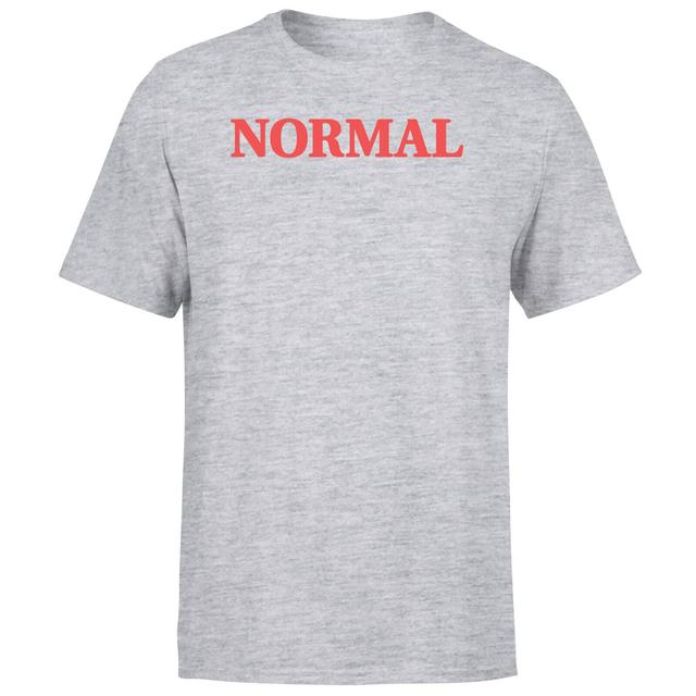 Normal Men's T-Shirt - Grey - 5XL - Grey on Productcaster.