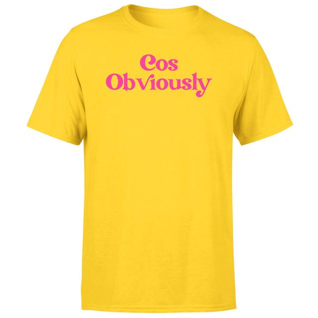 Cos Obviously Men's T-Shirt - Yellow - XS - Gelb on Productcaster.