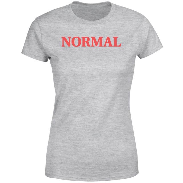 Normal Women's T-Shirt - Grey - 4XL - Grey on Productcaster.