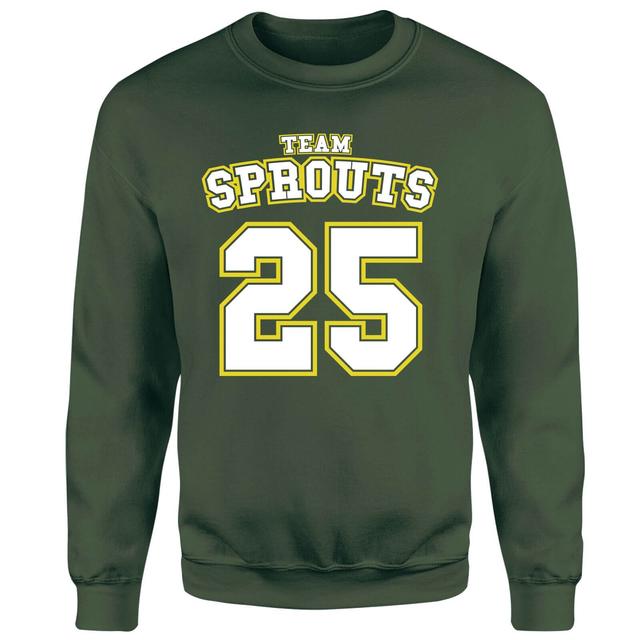 Team Brussel Sprouts Unisex Sweatshirt - Green - XL - Grün on Productcaster.