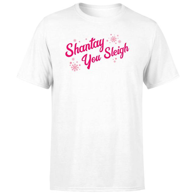 Snowy Shantay You Sleigh Men's T-Shirt - White - L - Weiß on Productcaster.